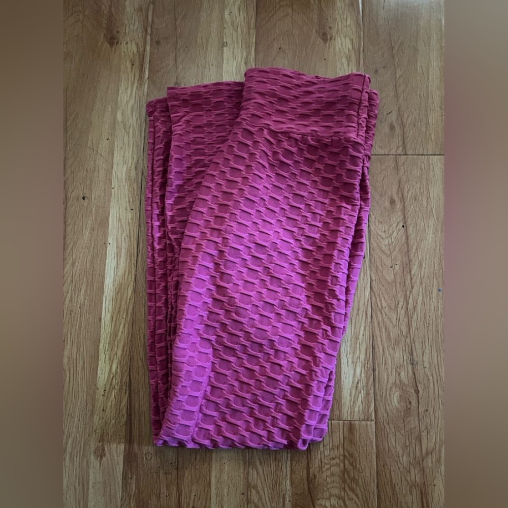 3 Piece Scrunch Butt Leggings,Top and Hoodie Set - Picture 6 of 6